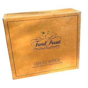 Vintage 1984 Trivial Pursuit Genus II Edition Subsidiary Card Set